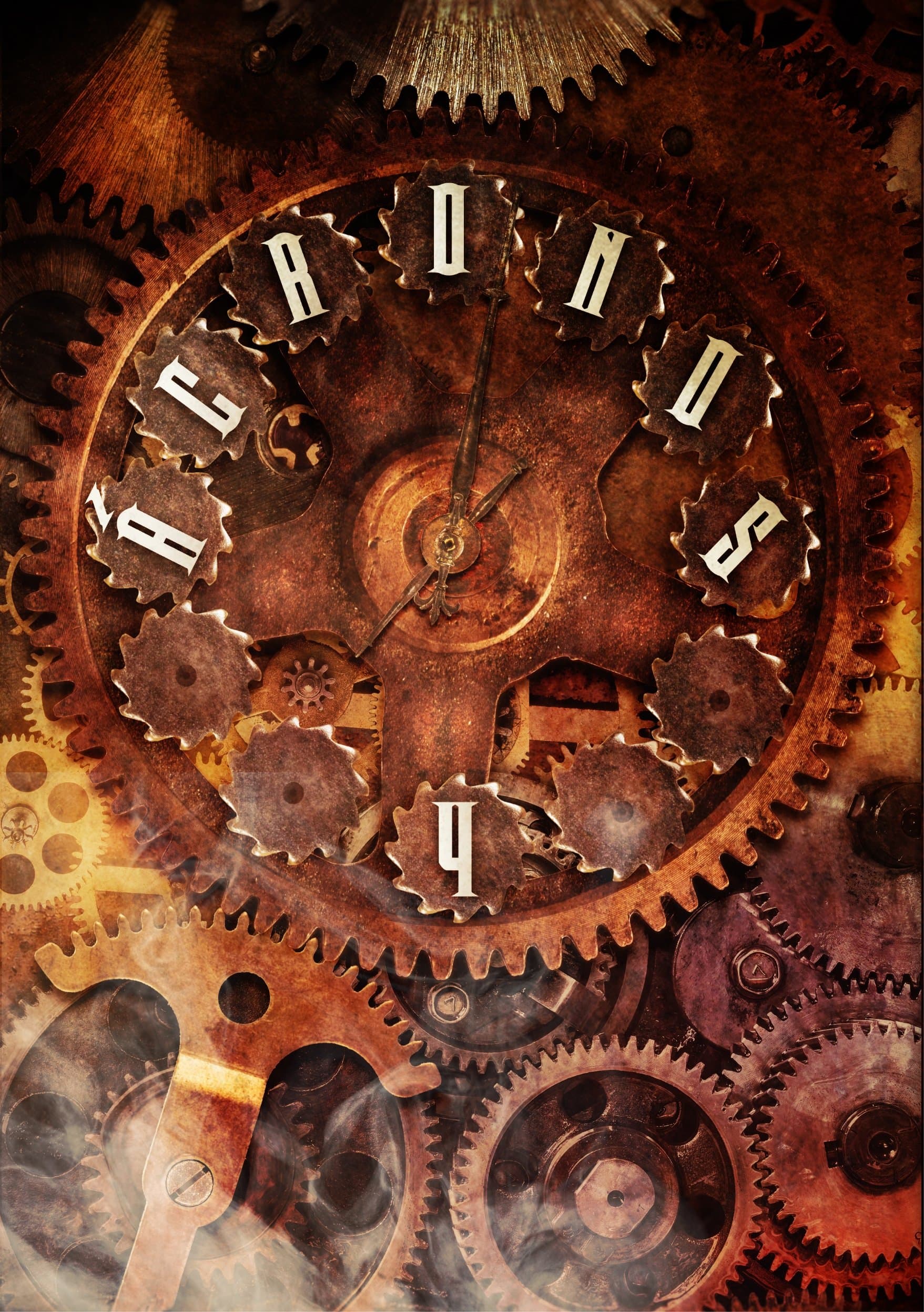 Portada de Acronos. Antologia Steampunk - Volumen 4