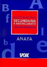 Portada de Diccionario de Secundaria y Bachillerato (VOX - Lengua Española - Diccionarios Escolares)