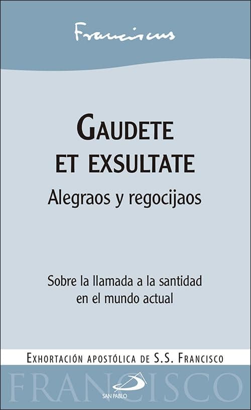 Portada de Gaudete et exsultate: Alegraos y regocijaos (Encíclicas y Documentos)