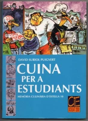Portada de CUINA PER A ESTUDIANTS. Memoria Culinaria d'Estella 10