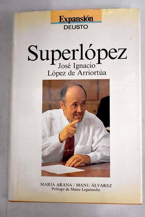 Portada de Superlopez. José Ignacio López arriortua