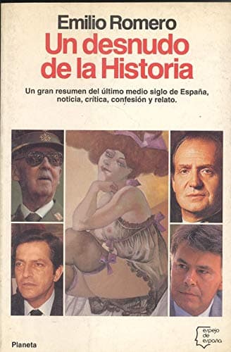 Portada de Desnudo de la historia, un