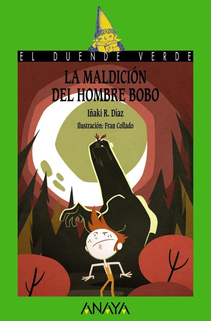 Portada de La maldición del Hombre Bobo (LITERATURA INFANTIL - El Duende Verde)