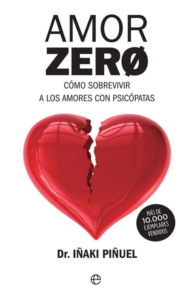 Portada de Amor zero: Cómo sobrevivir a los amores con psicópatas (Bolsillo)
