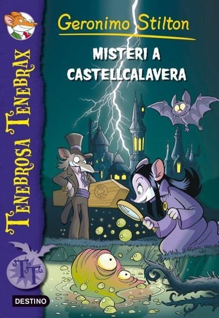 Portada de 2. Misteri a Castellcalavera: tenebrosa tenebrax 2 (GERONIMO STILTON. TENEBROSA TENEBRAX)
