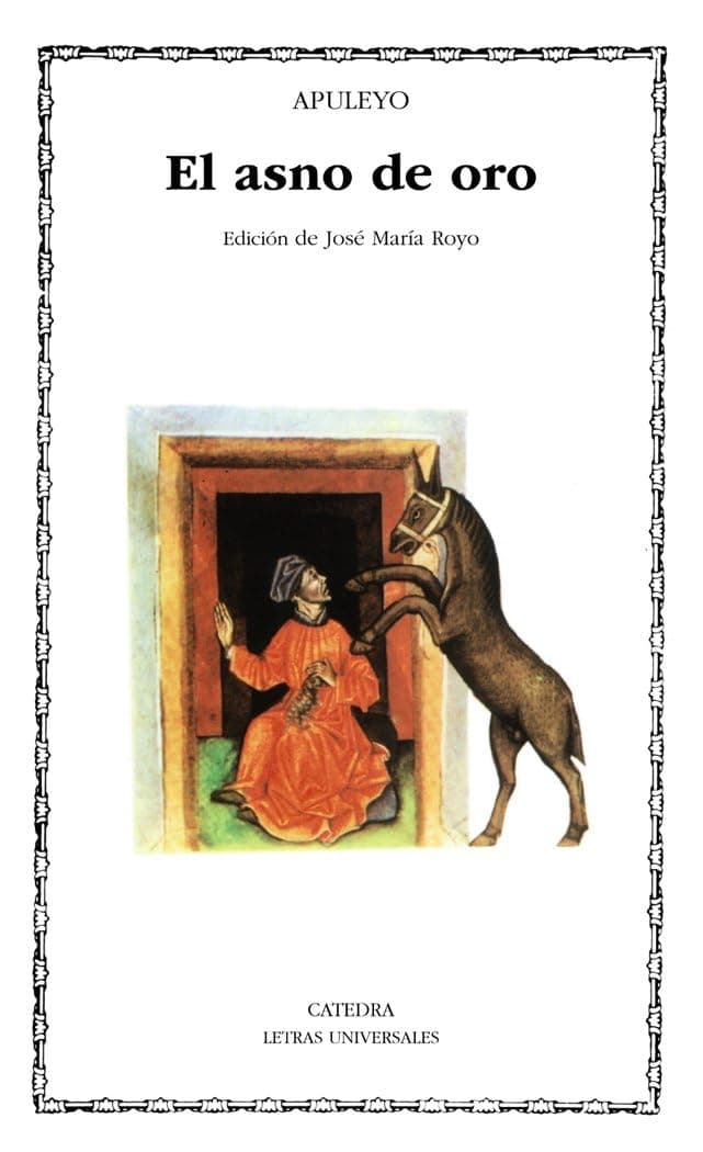Portada de El asno de oro (Letras Universales)