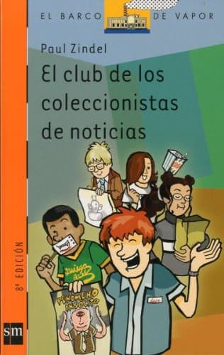 Portada de El club de los coleccionistas de noticias: 128 (El Barco de Vapor Naranja)