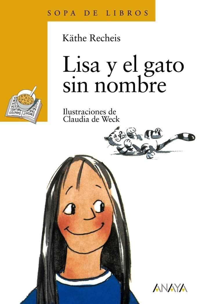Portada de Lisa y el gato sin nombre (LITERATURA INFANTIL - Sopa de Libros)