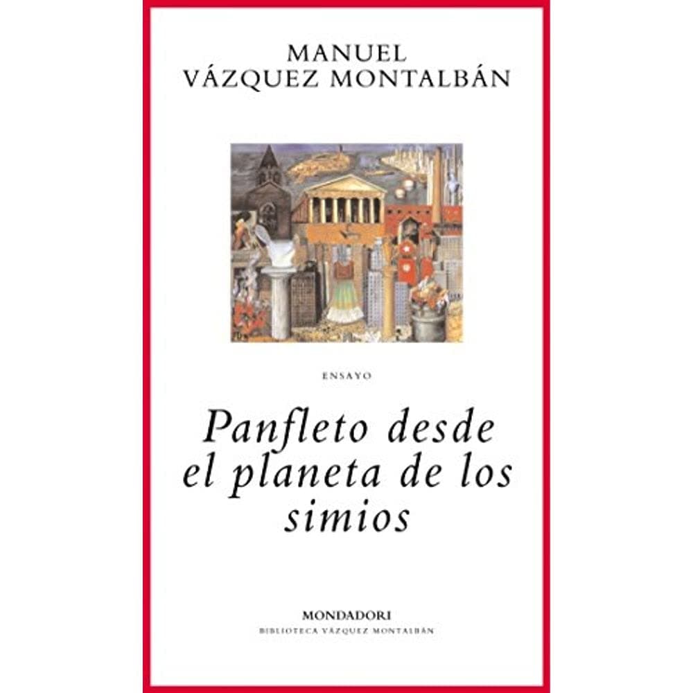 Portada de Panfleto desde el planeta de los simios (BIBLIOTECA VAZQUEZ MONTALBAN)