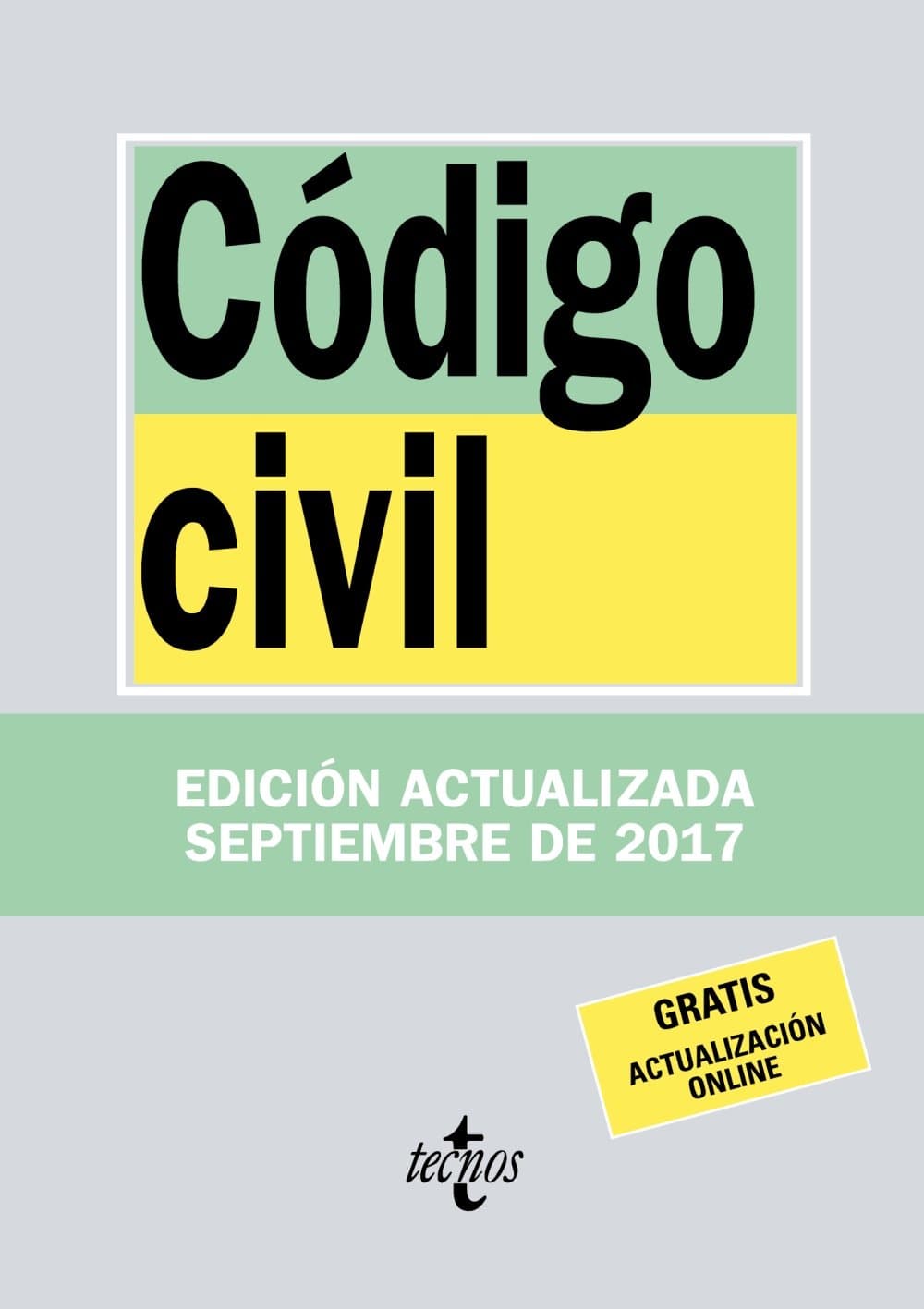 Portada de Código Civil (Derecho - Biblioteca De Textos Legales)