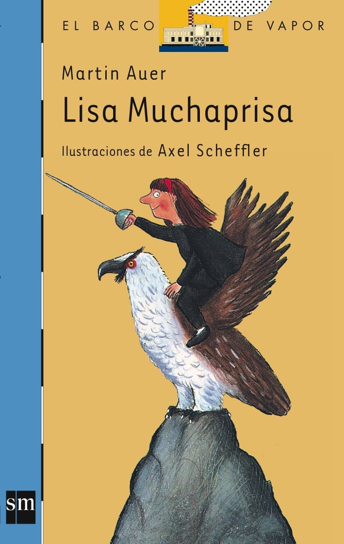 Portada de Lisa Muchaprisa: 124 (El Barco de Vapor Azul)