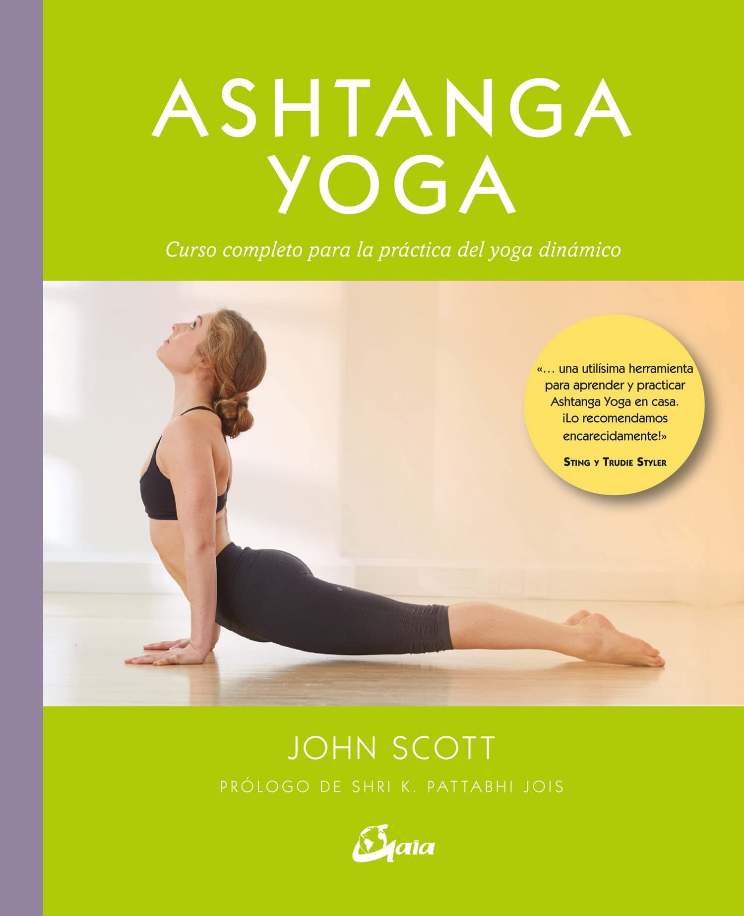 Portada de Ashtanga yoga. Curso completo para la práctica del yoga dinámico