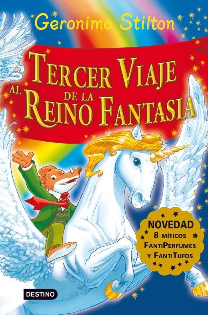 Portada de Tercer viaje al Reino de la Fantasía: ¡Libro con olores!