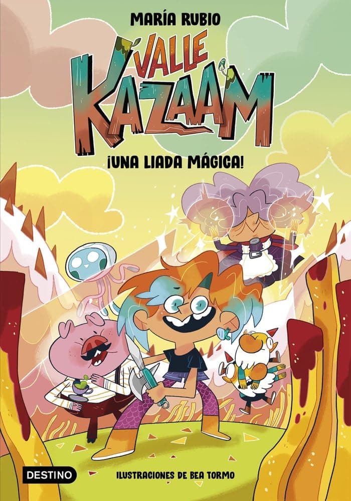 Portada de Valle Kazaam 1. ¡Una liada mágica!