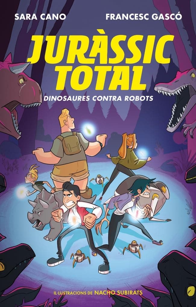 Portada de Juràssic Total 2 - Dinosaures contra robots (Joves lectors)