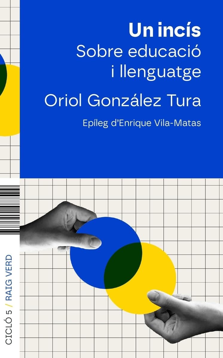 Portada de Un incís: Educació i llenguatge: 5 (CICLÓ)