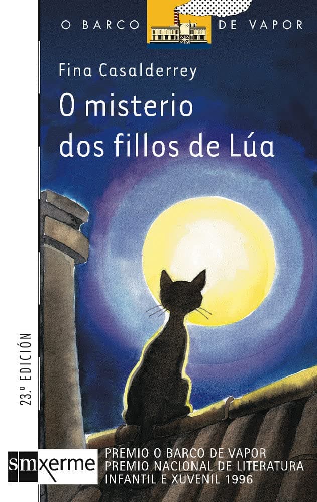 Portada de O misterio dos fillos de Lúa: 21 (El Barco de Vapor Naranja)