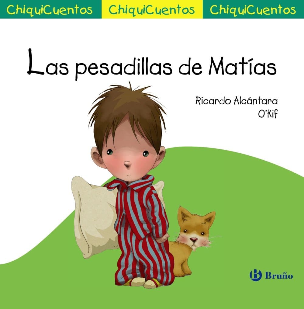 Portada de Las pesadillas de Matías (Castellano - A PARTIR DE 3 AÑOS - CUENTOS - ChiquiCuentos)