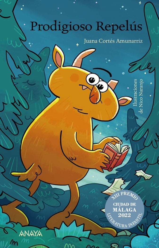 Portada de Prodigioso Repelús (LITERATURA INFANTIL - Premio Ciudad de Málaga)