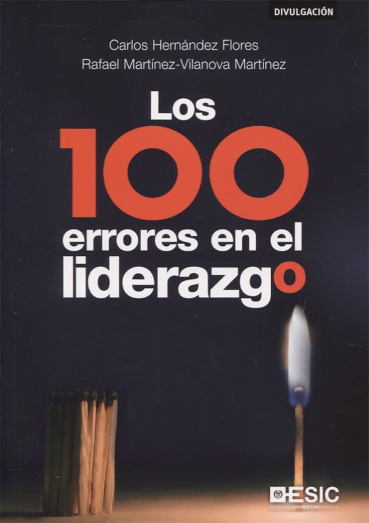 Portada de 100 errores en el liderazgo, Los (SIN COLECCION)
