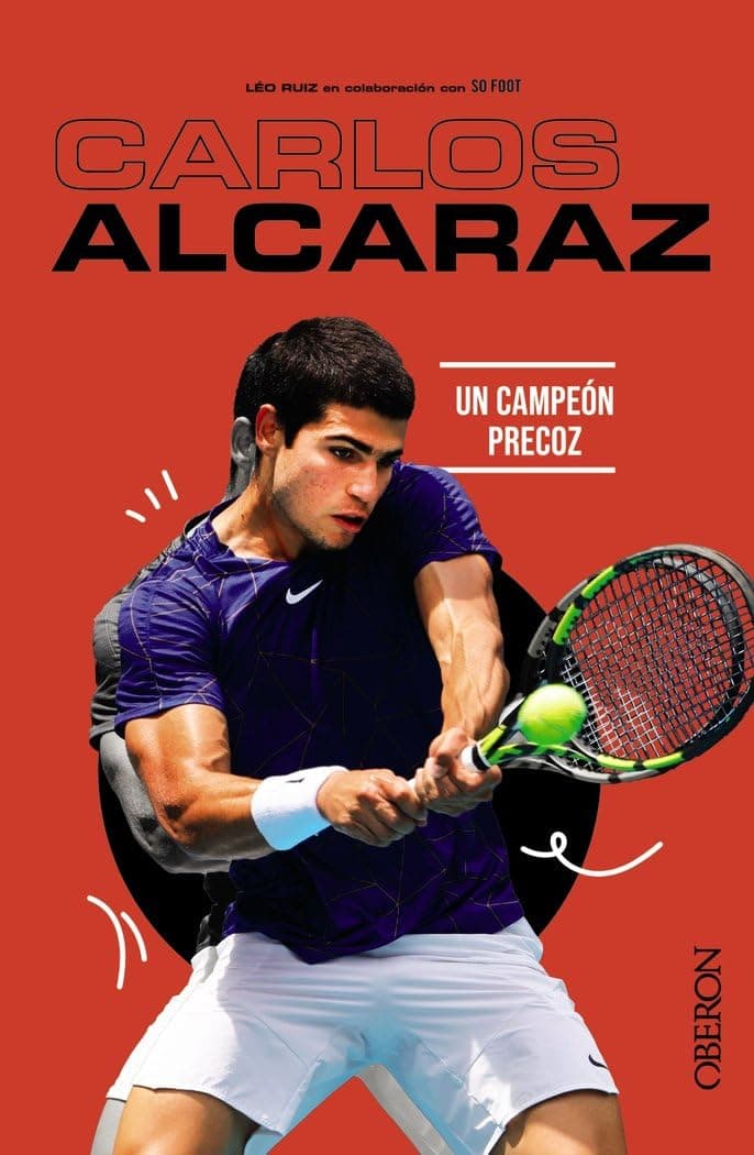 Portada de Carlos Alcaraz: Un campeón precoz (Libros singulares)