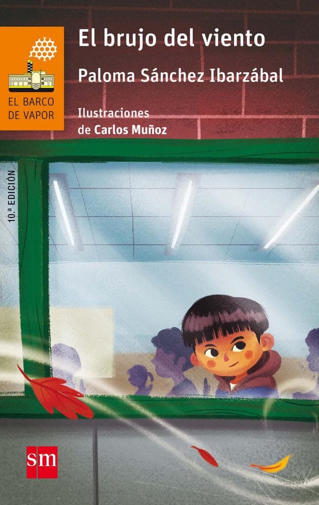Portada de El brujo del viento: 176 (El Barco de Vapor Naranja)