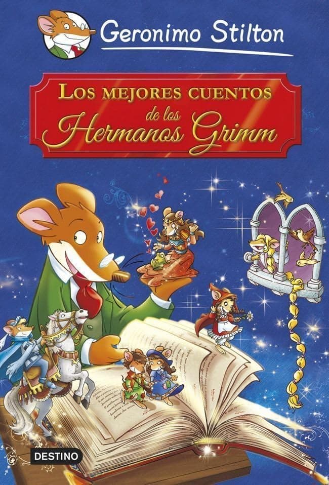 Portada de Los mejores cuentos de los Hermanos Grimm: Grandes Historias (Geronimo Stilton)