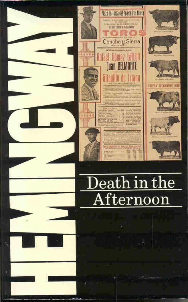 Portada de Death in the Afternoon