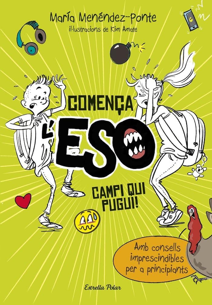 Portada de Comença l'ESO. Campi qui pugui! (Històries d'humor)