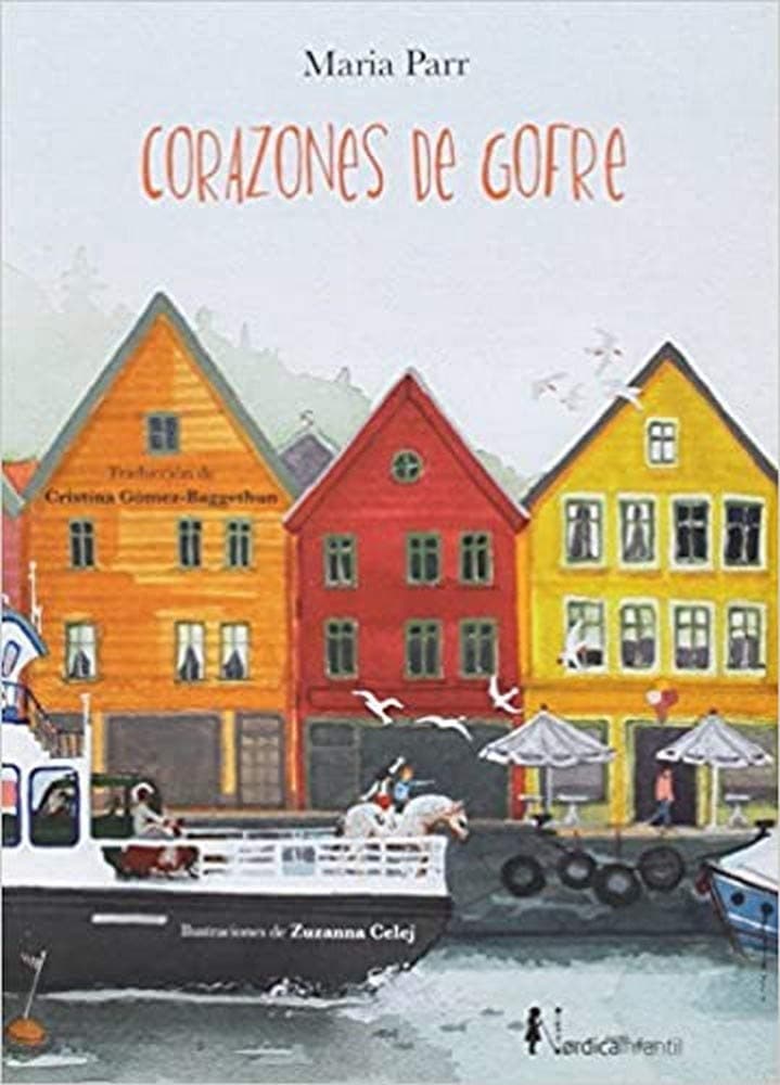 Portada de Corazones de gofre (Infantil)