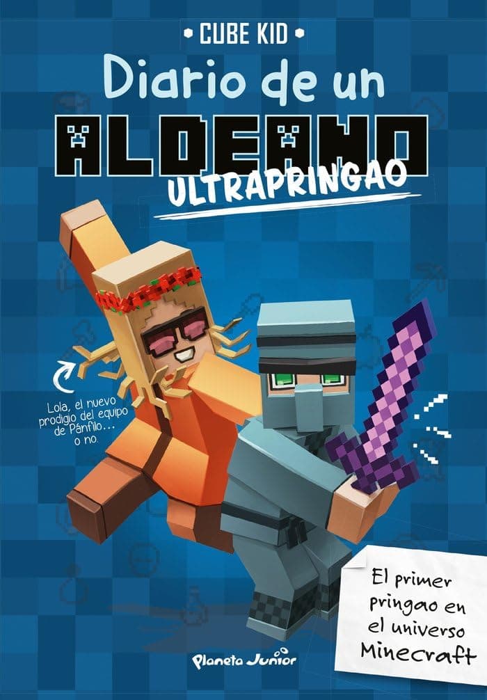 Portada de Minecraft. Diario de un aldeano ultrapringao: Narrativa 4