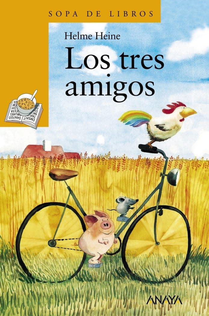 Portada de Los tres amigos (LITERATURA INFANTIL - Sopa de Libros)