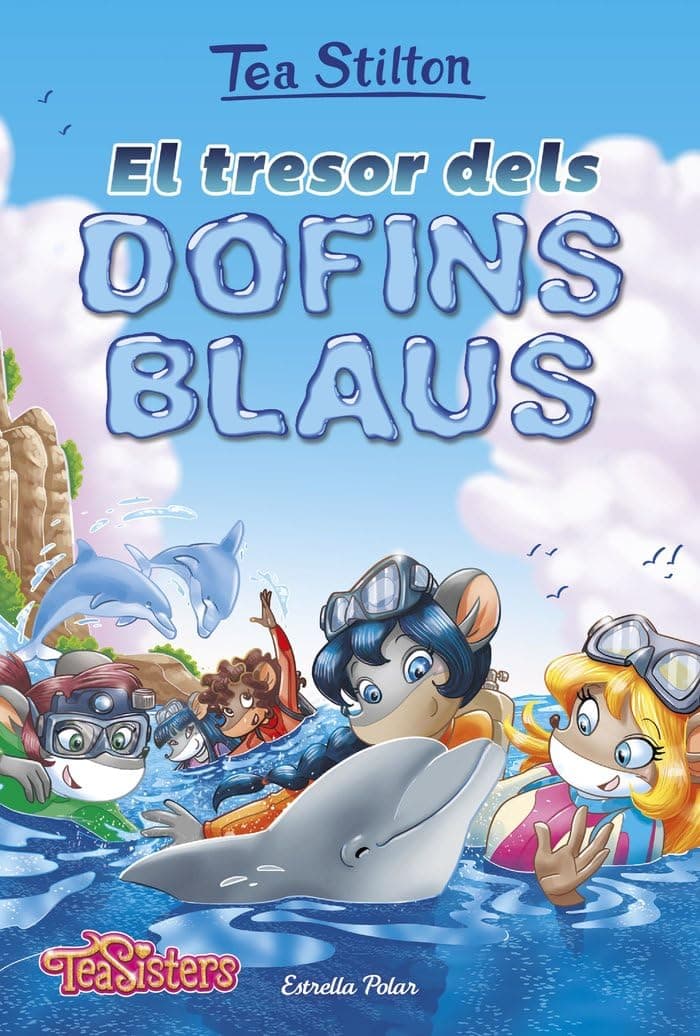 Portada de El tresor dels dofins blaus: 24 (TEA STILTON. AVENTURES A RATFORD)