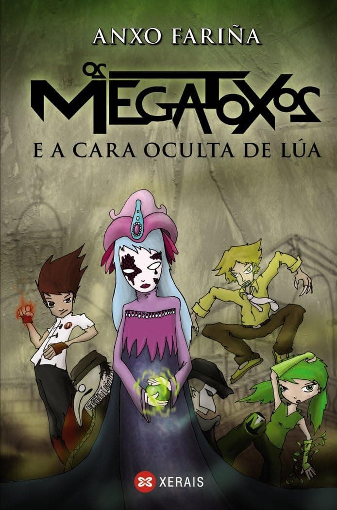Portada de Os Megatoxos e a cara oculta de Lúa (INFANTIL E XUVENIL - SOPA DE LIBROS - Megatoxos)