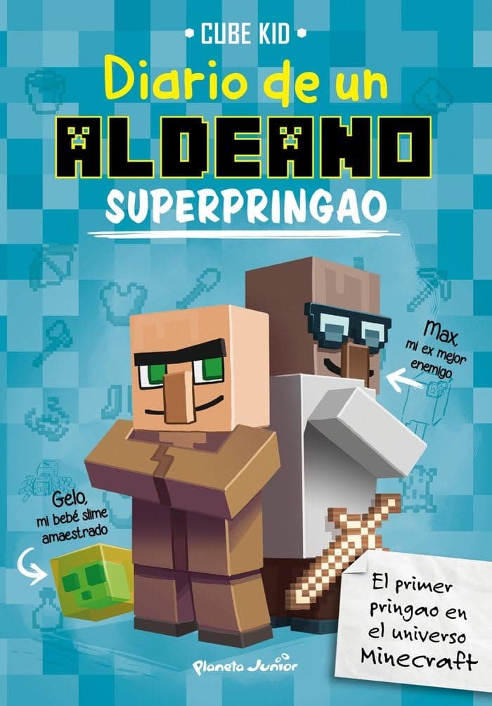 Portada de Minecraft. Diario de un aldeano superpringao: Narrativa 2