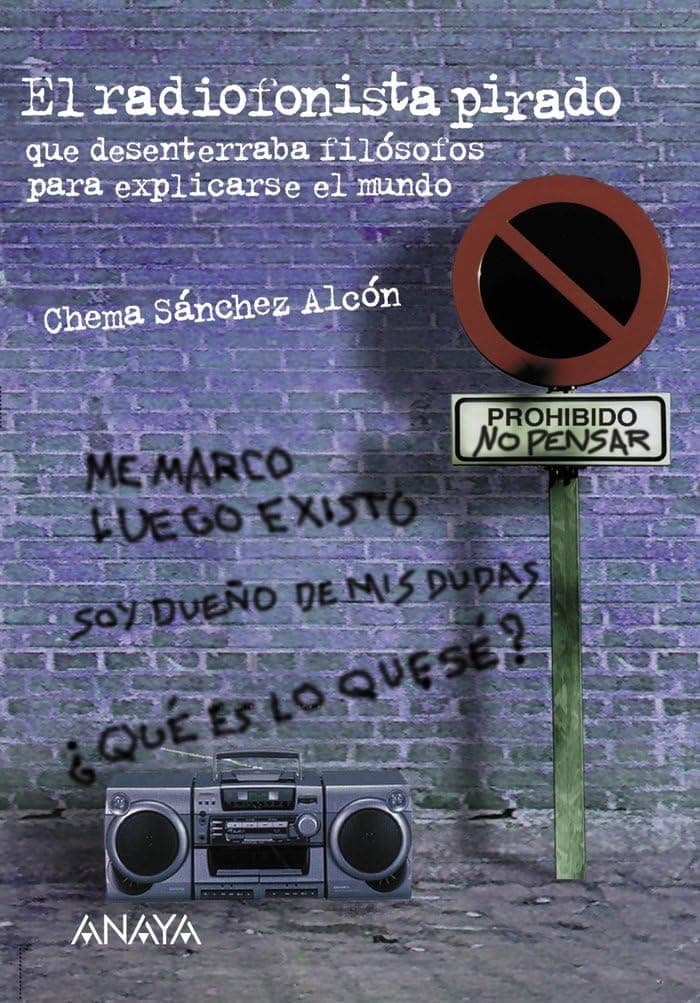 Portada de El radiofonista pirado (LITERATURA JUVENIL - Leer y Pensar)