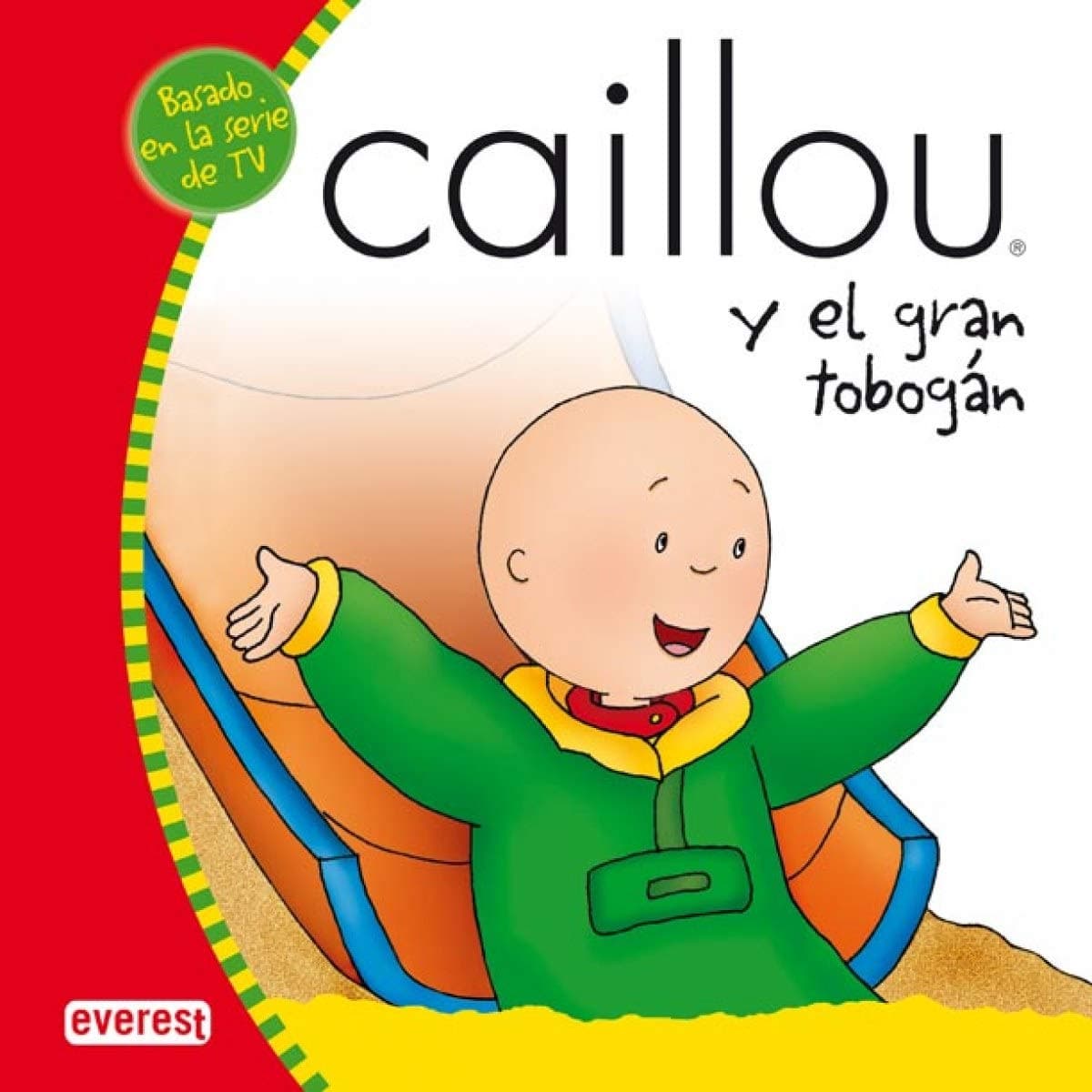 Portada de Caillou y el gran tobogán (Mis cuentos de Caillou)