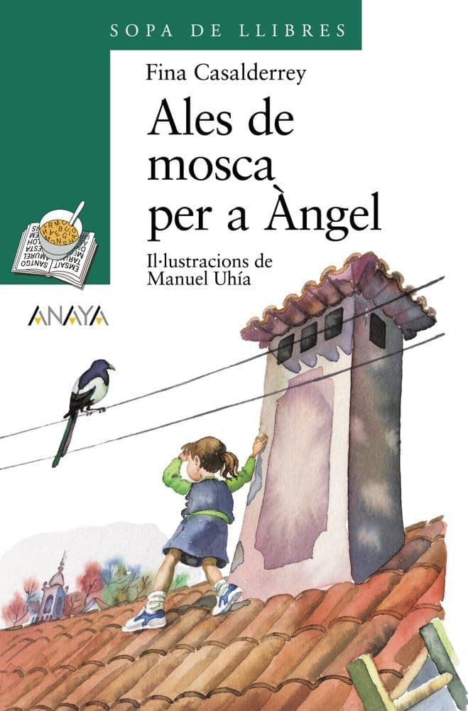 Portada de Ales de mosca per a Àngel (LITERATURA INFANTIL - Sopa de LIbros (C. Valenciana))