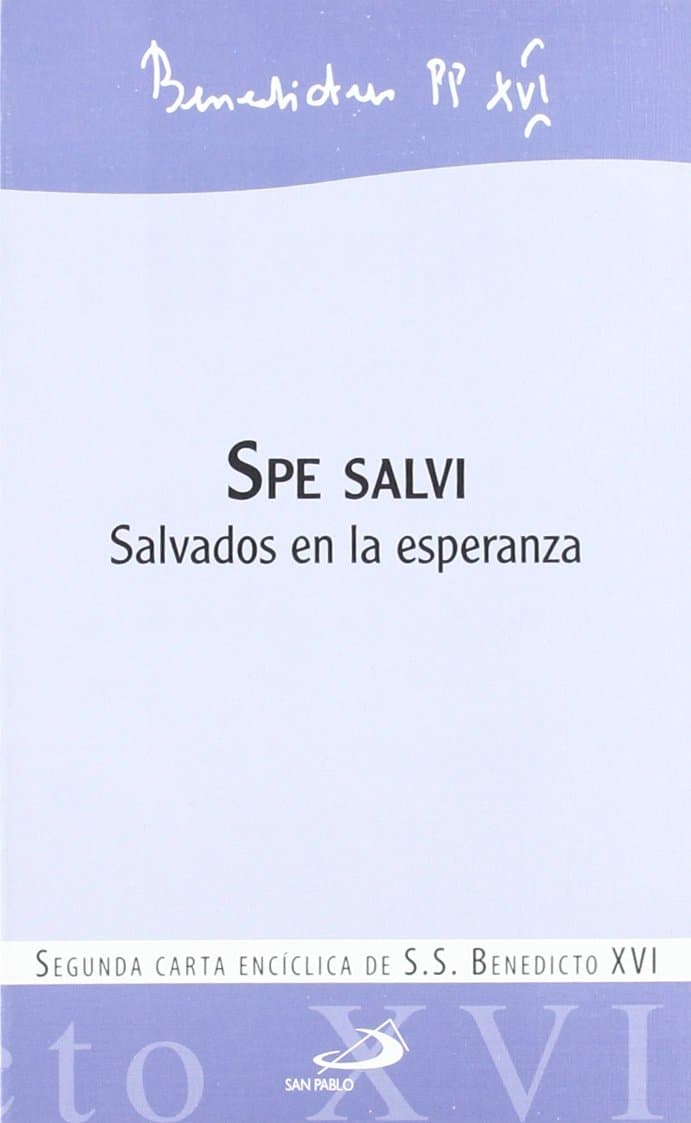 Portada de Spe salvi: Salvados en la esperanza (Encíclicas-documentos)
