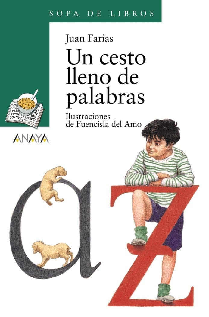Portada de Un cesto lleno de palabras (LITERATURA INFANTIL - Sopa de Libros)