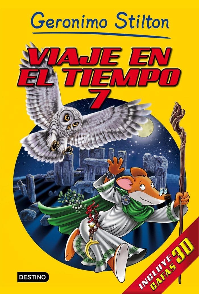 Portada de Viaje en el tiempo 7 (Geronimo Stilton)