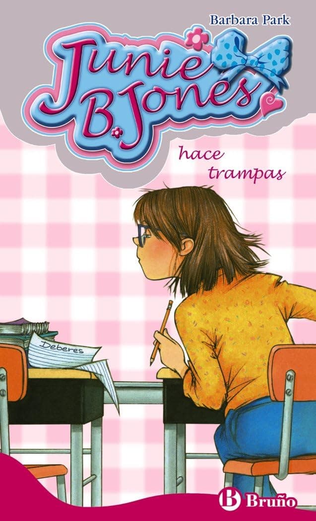 Portada de Junie B. Jones hace trampas