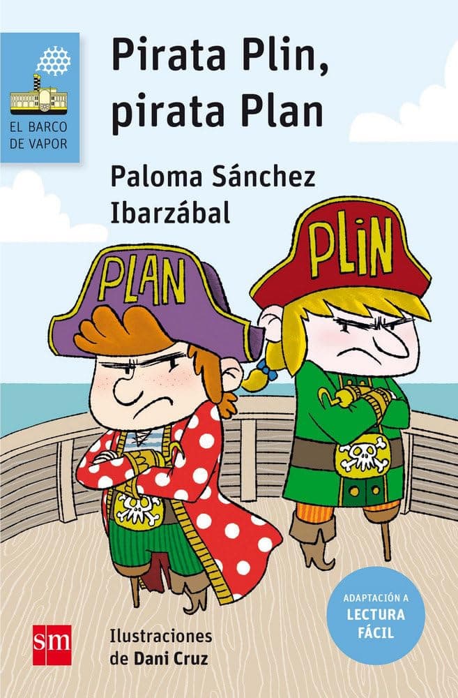 Portada de Pirata Plin, Pirata Plan (Lectura Fácil): 148 (El Barco de Vapor Azul)