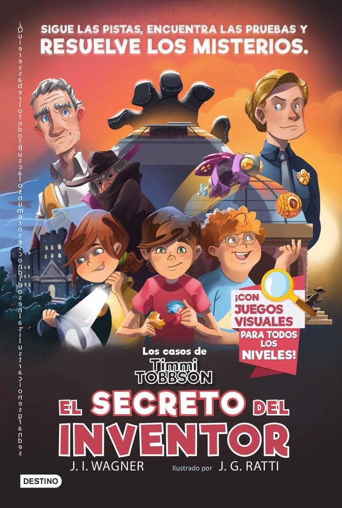 Portada de Los casos de Timmi Tobbson 2: El secreto del inventor (La isla del tiempo)
