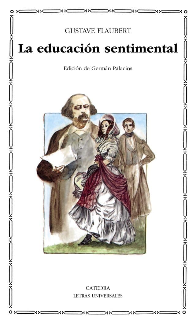 Portada de La educación sentimental (Letras Universales)