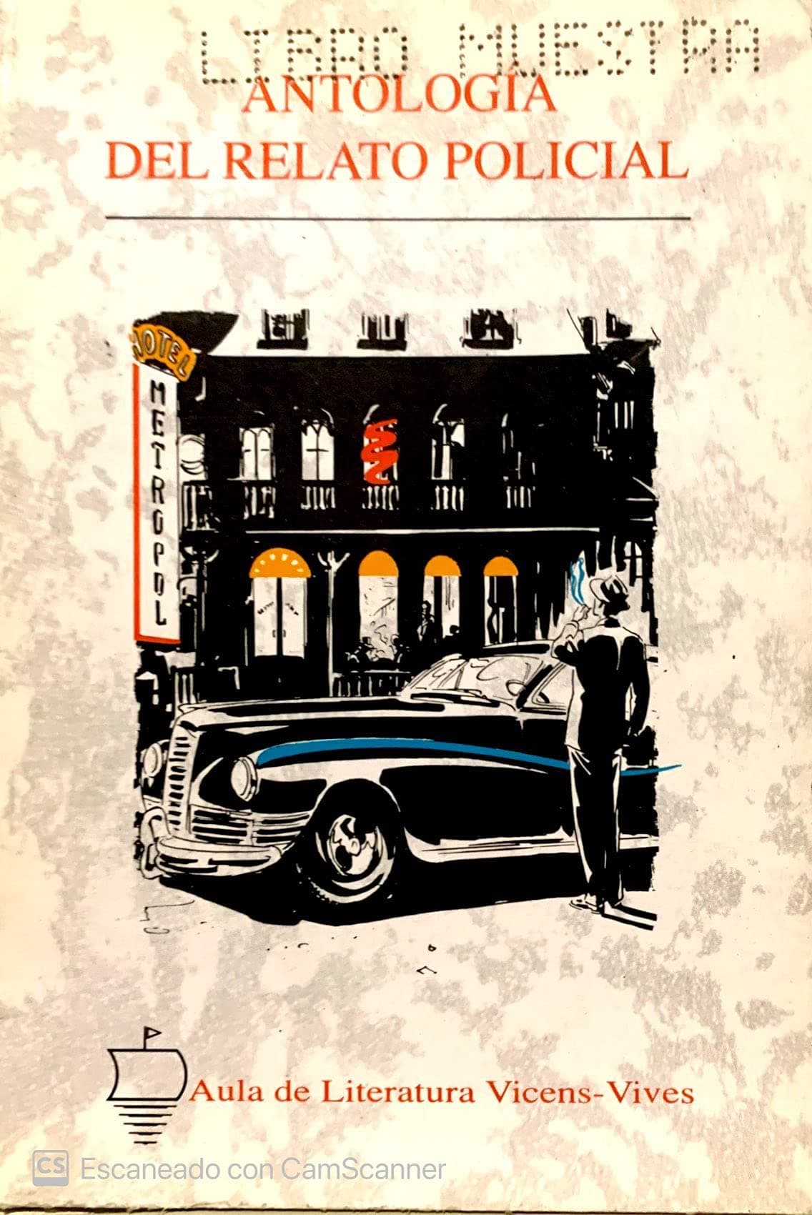 Portada de Antologia del relato policial / Crime fiction Anthology (Aula De Literatura)