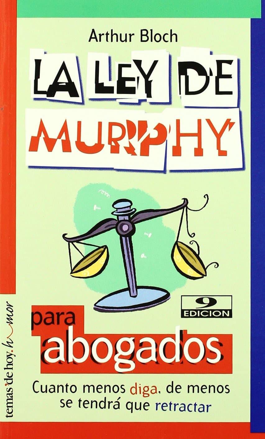 Portada de La ley de Murphy para abogados: 1 (Temas de Hoy/Humor)
