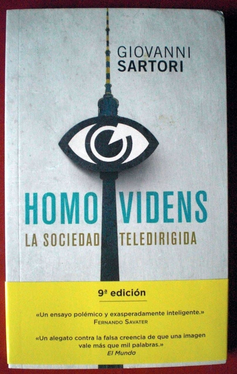 Portada de Homo videns: La sociedad teledirigida (Pensamiento)