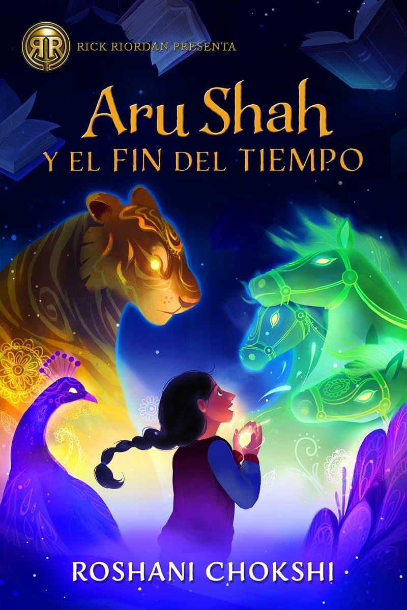 Portada de Aru Shah y el fin del tiempo: Las hermanas Pandava, 1