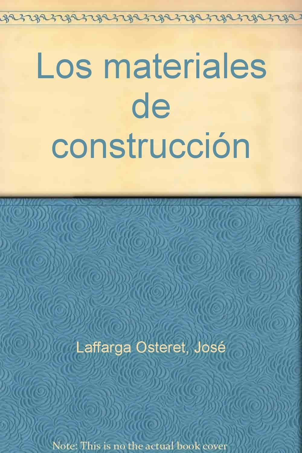 Portada de Los materiales de construcción